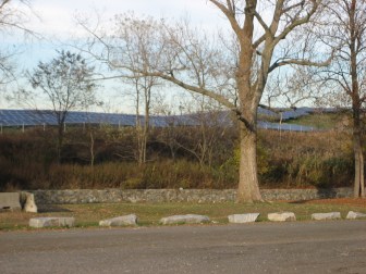 Bridgeport's solar array, built over a former landfill