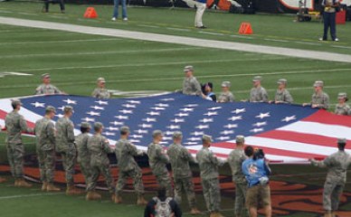 A halftime tribute