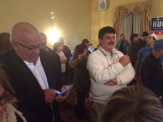 Face in the crowd: Joseph Santopietro, a former Waterbury mayor.