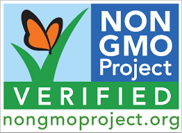 A label used to indicate a non-GMO product