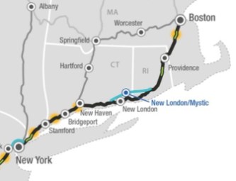 Northeast Corridor Improvement Alternative 1