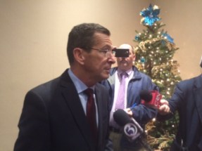 Gov. Dannel P. Malloy vows a hard push for a lockbox.