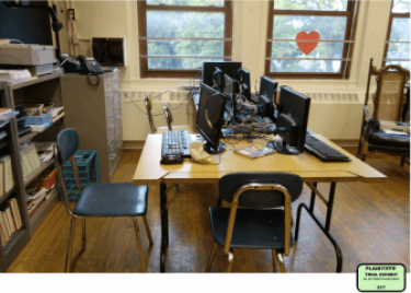 The computer lab at Natchaug School in Windham Public Schools
