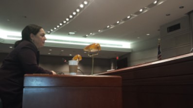 DCF Commissioner Joette Katz testifying before the Appropriations Committee last wee.