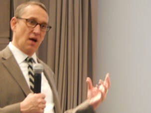 Budget director Benjamin Barnes says discretionary spending must bear the brunt of the cuts.