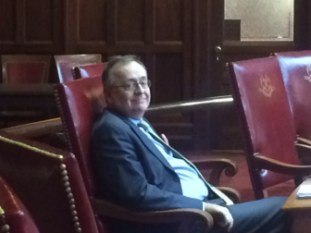 Sen. Andrew Maynard at the Capitol on Thursday.