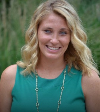 Nicole Potter in 2013, just before she was diagnosed with leukemia