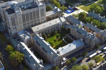 Aerial View of the Yale Campus