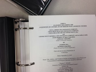 This is a picture of Anthem's application to acquire Cigna