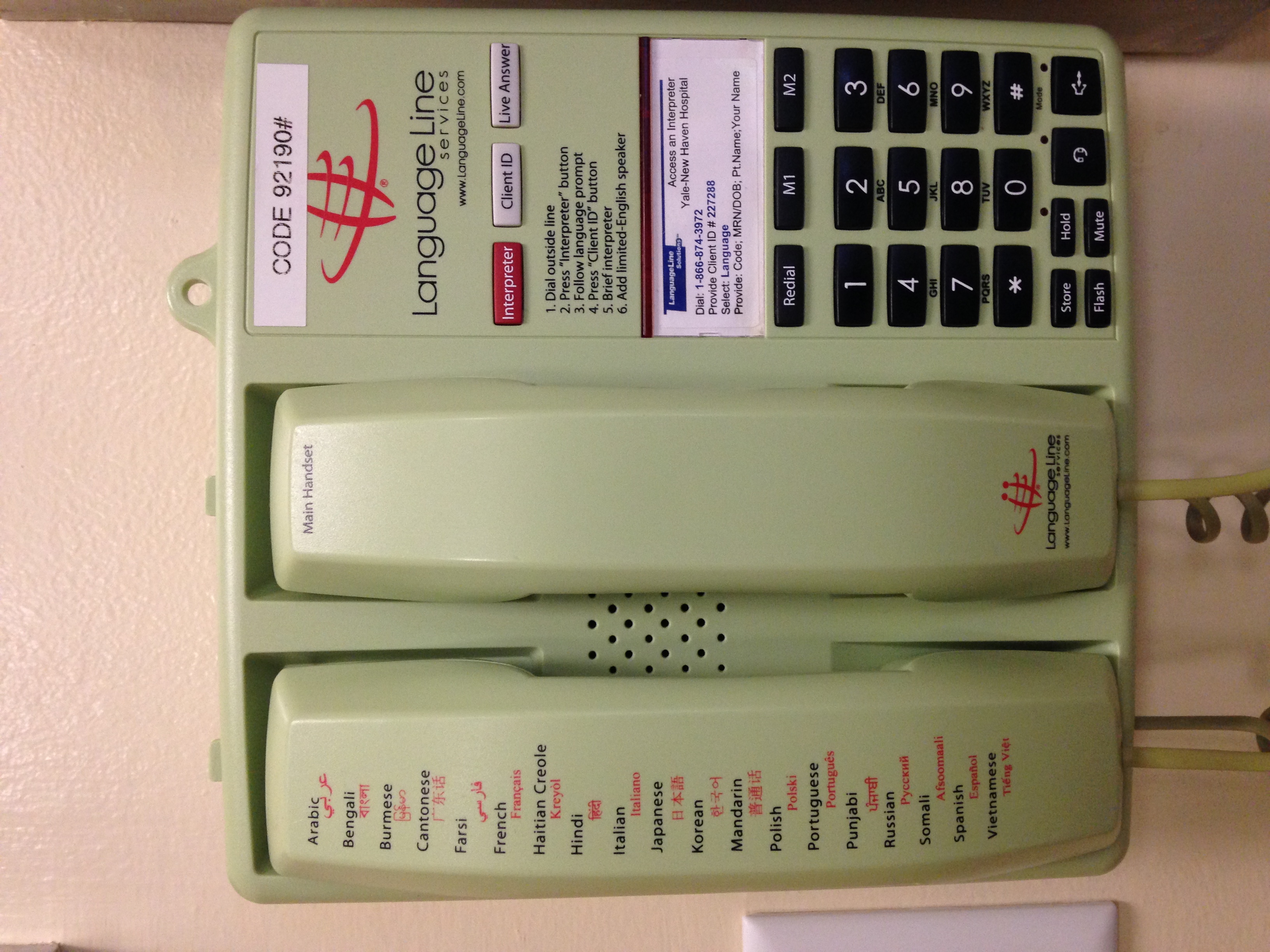 hospital language line | CT Mirror