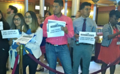 CT Students for a Dream lobby out the state House of Representatives