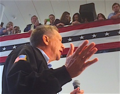 John Kasich at Sacred Heart University