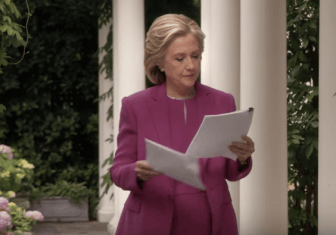Hillary Clinton in "New World."