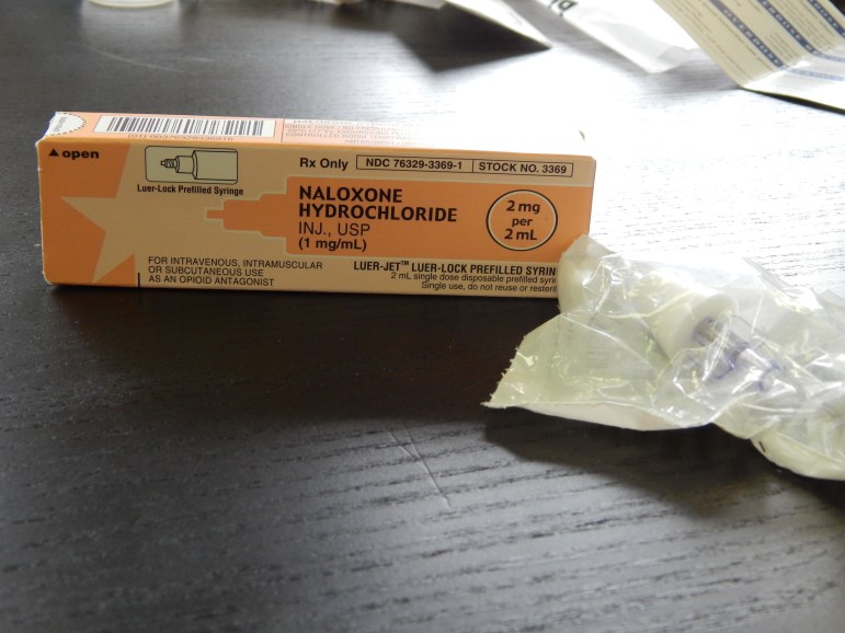 this is a picture of Naloxone, which can reverse the effects of an opioid overdose