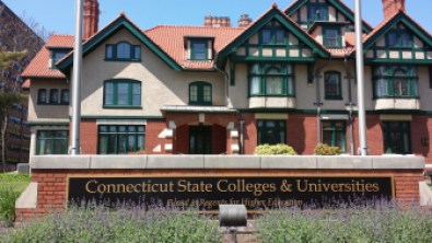 The Board of Regents central office at 39 Woodland Street, Hartford 