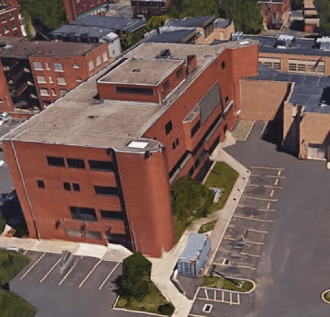 The Juvenile Detention Center and courthouse in Hartford