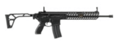 A Sig Sauer MCX rifle