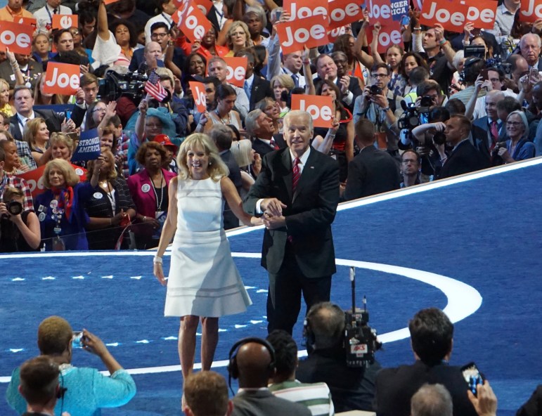 Joe and Jill Biden.