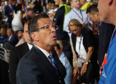 Gov. Dannel P. Malloy among the Connecticut delegates.