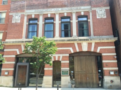A former firehouse, now a music venue, in the Ninth Square.