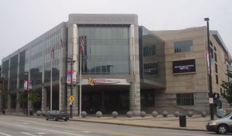 The Quicken Loans Arena in Cleveland, where the GOP convention will convene Monday.