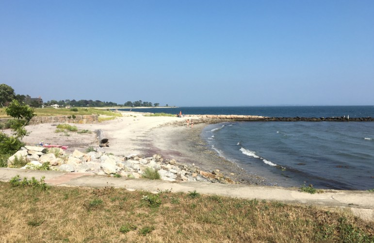 The beach at Seaside.