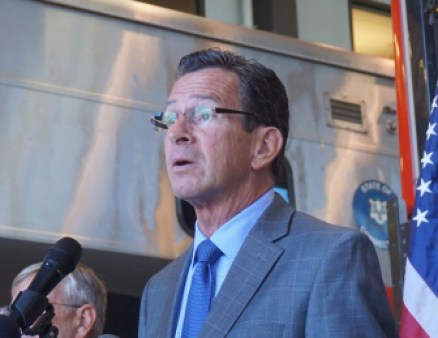 Gov. Dannel P. Malloy says the CCJEF appeal decision belongs to the attorney general.