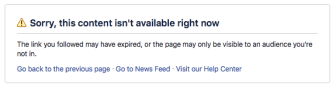 Chris Diorio's campaign page on Facebook disappeared.