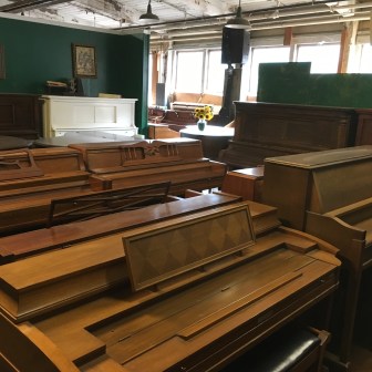 A piano business is one of the tenants at Hilliard Mills in Manchester.