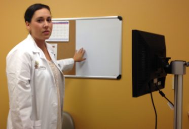 Rebecca Mizrachi, a family nurse practitioner at Norwalk Community Health Center
