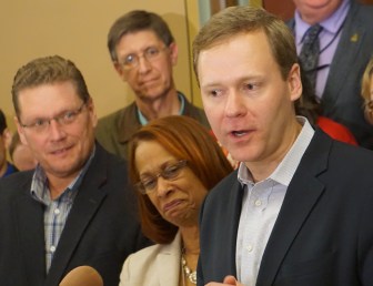 Rep. Matthew Ritter, the Democrats choice for majority leader