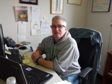 This is a picture of Shawn Lang, who leads an overdose-prevention workgroup and has long pushed for increased access to naloxone.