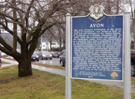 Commuters on their way home from work fill U.S. Route 44 in Avon. 