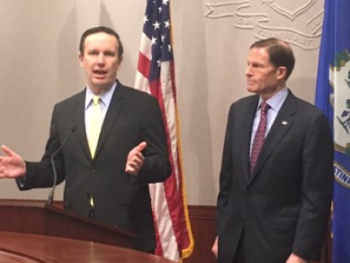 U.S. Sens. Chris Murphy and Richard Blumenthal.
