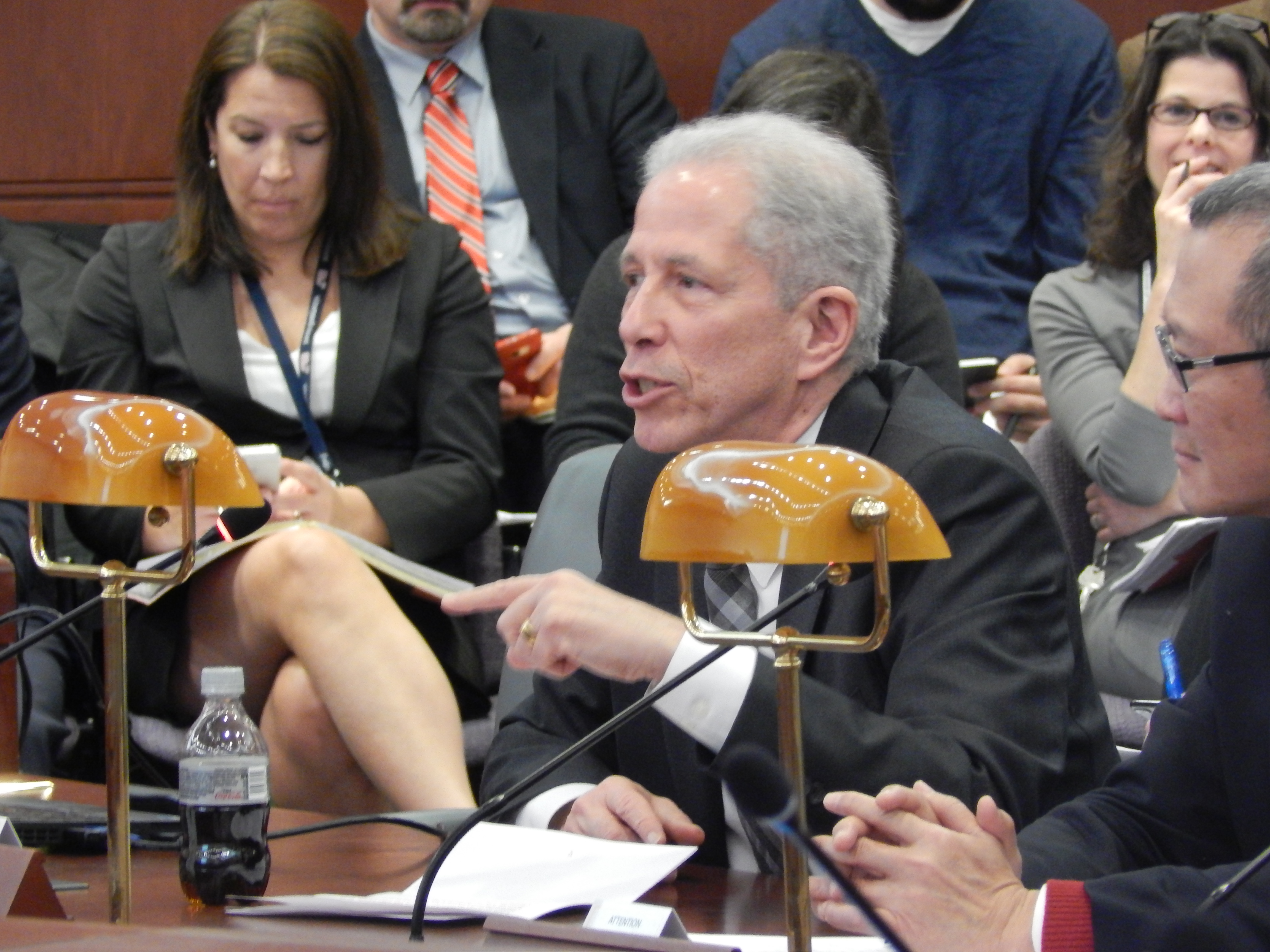 Dr. Robert Alpern, left, and Dr. Bruce Liang