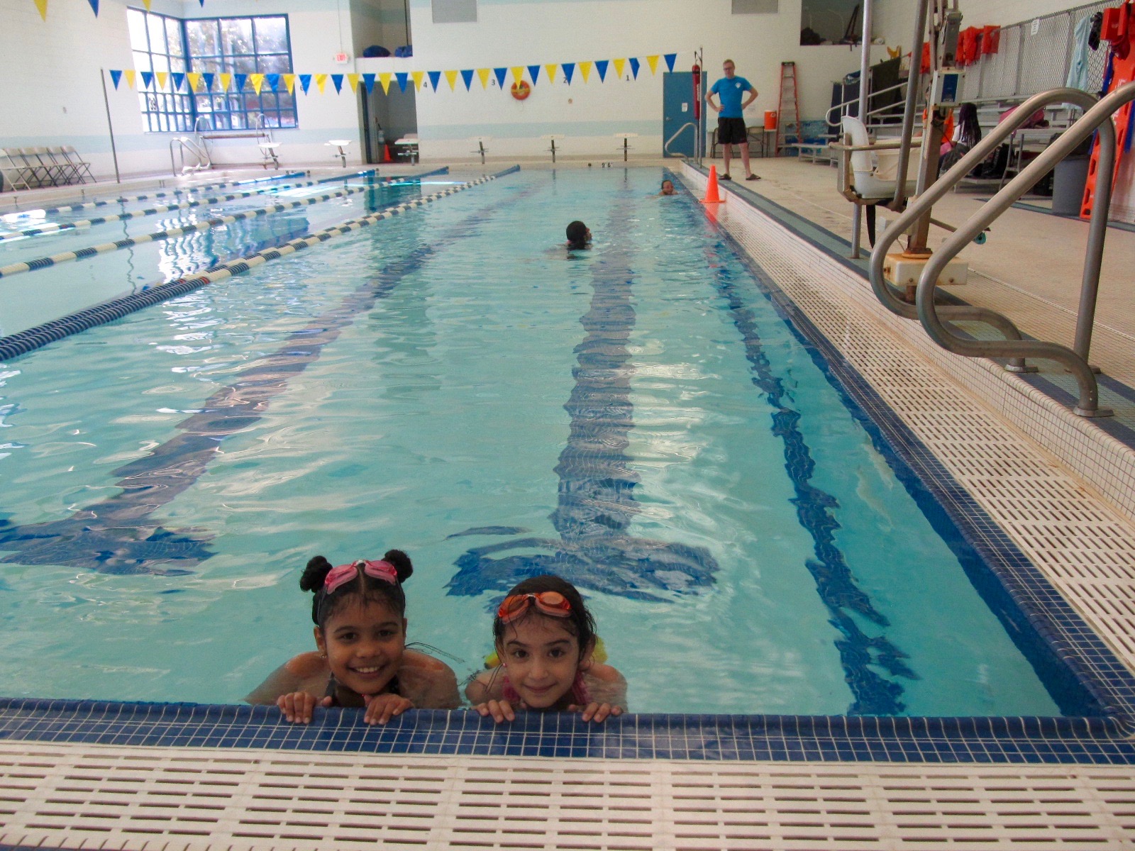 The privilege of knowing how to swim