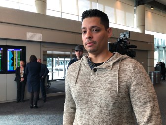 Behavior Detection Officer Adrian Pellot said he might need to get a second job because of the government shutdown.