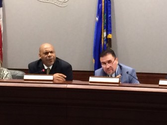 Sen. Doug McCrory and Rep. Bobby Sanchez, co-chairmen of the Education Committee