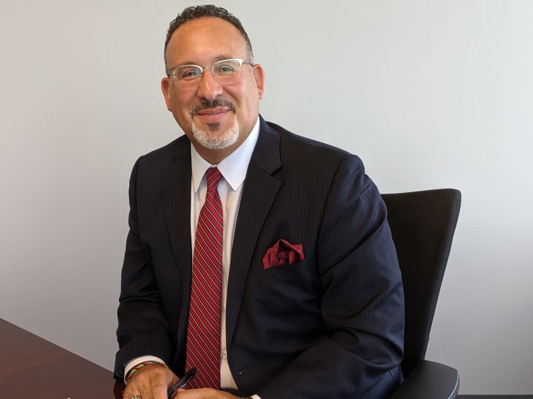 Miguel Cardona, the state's new commissioner of education