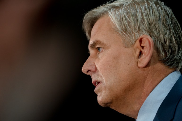 Republican candidate Bob Stefanowski.
