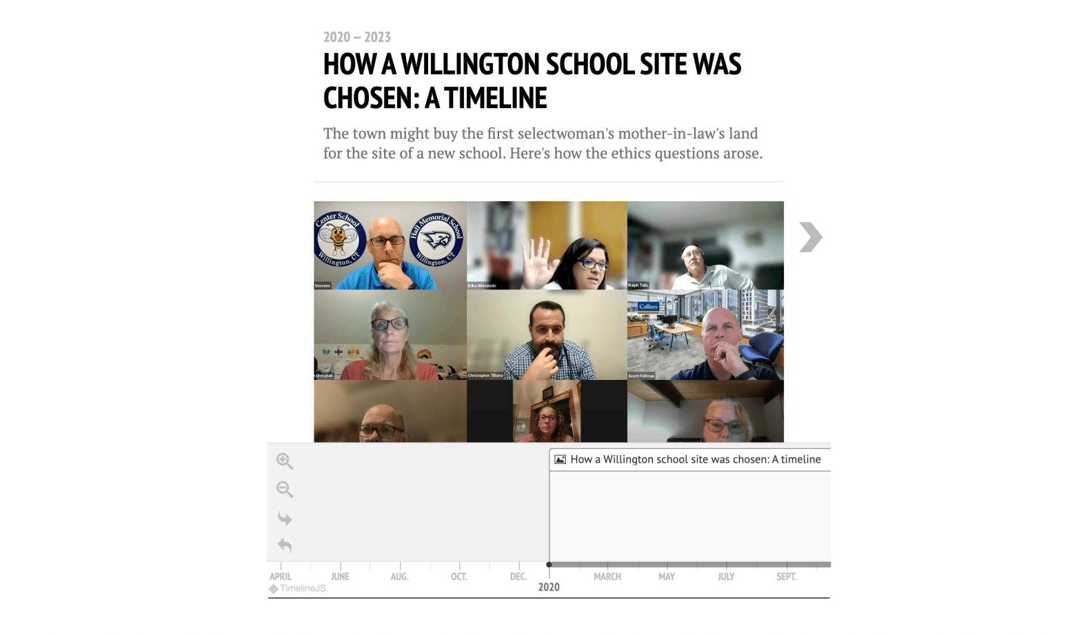 TIMELINE: How a controversial Willington school site was chosen