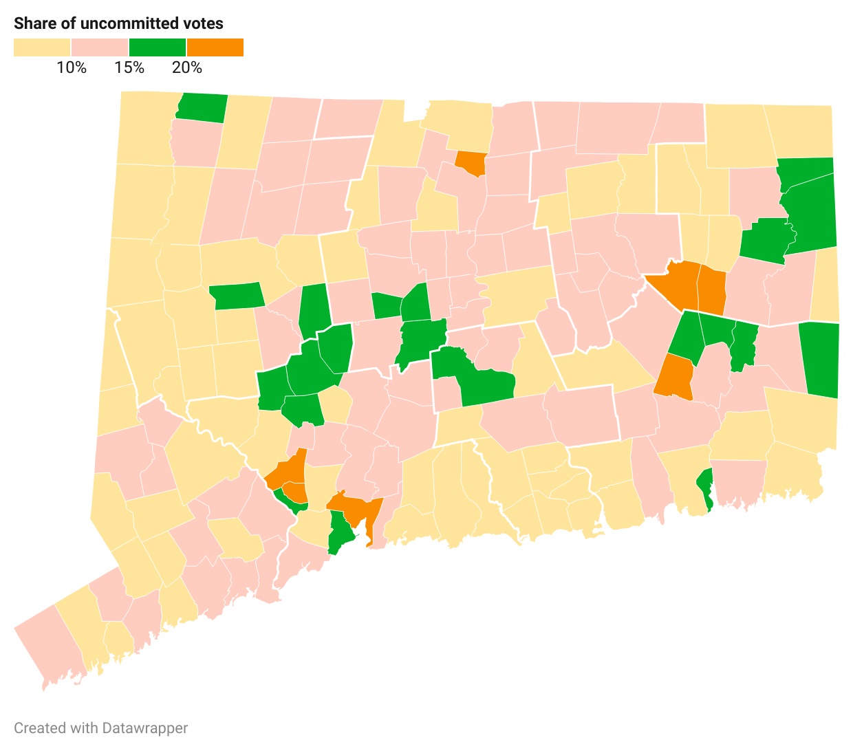 About 11% of votes in CT Democratic primary were ‘uncommitted’