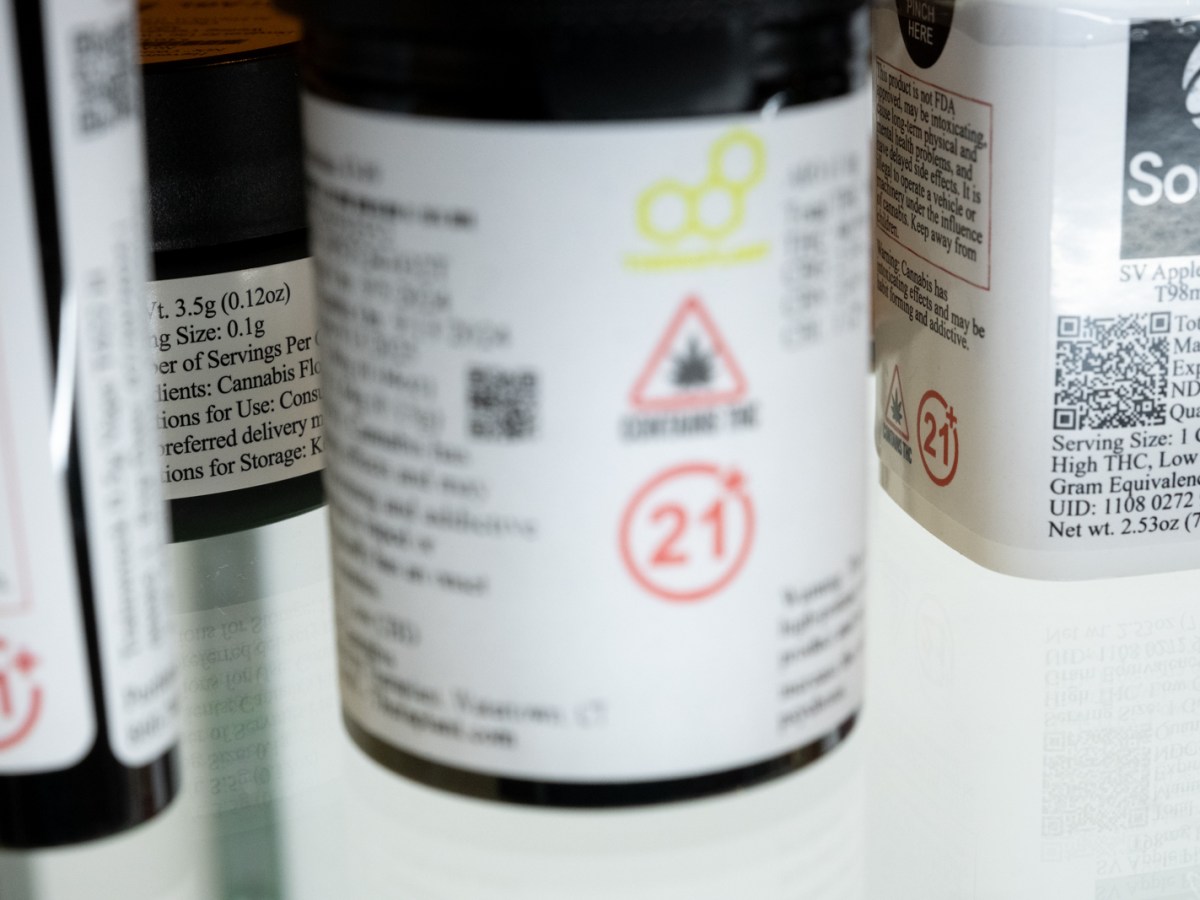 Cannabis product packaging in Connecticut