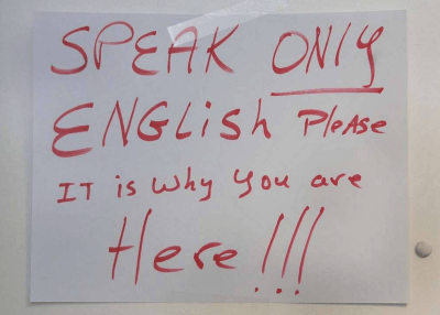 English only | CT Mirror