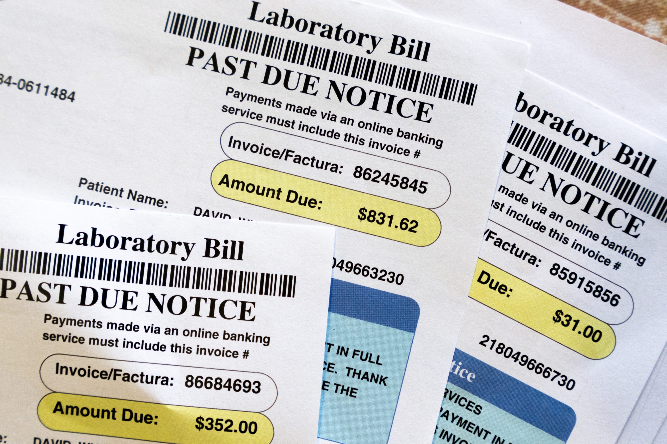 Can unpaid medical bills go on your credit report in Connecticut?
