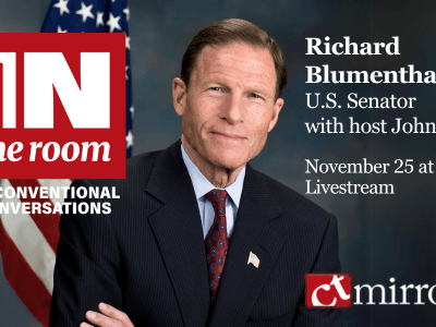 LIVESTREAM: Sen. Richard Blumenthal is IN THE ROOM