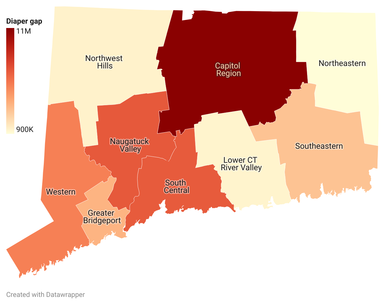 CT families are struggling with the necessities, including diapers