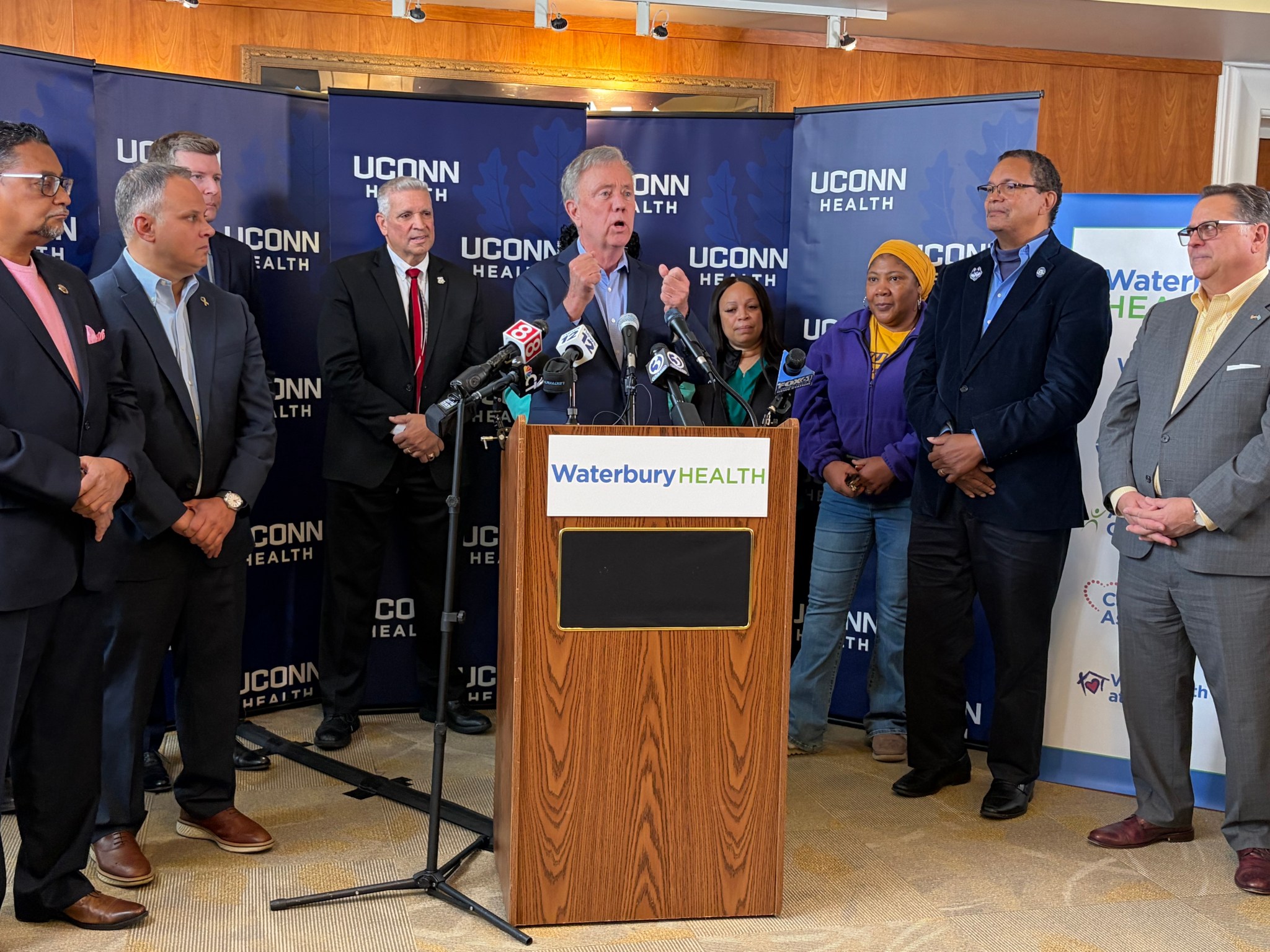 CT, Waterbury Hospital celebrate sale to UConn Health ‘A restart’