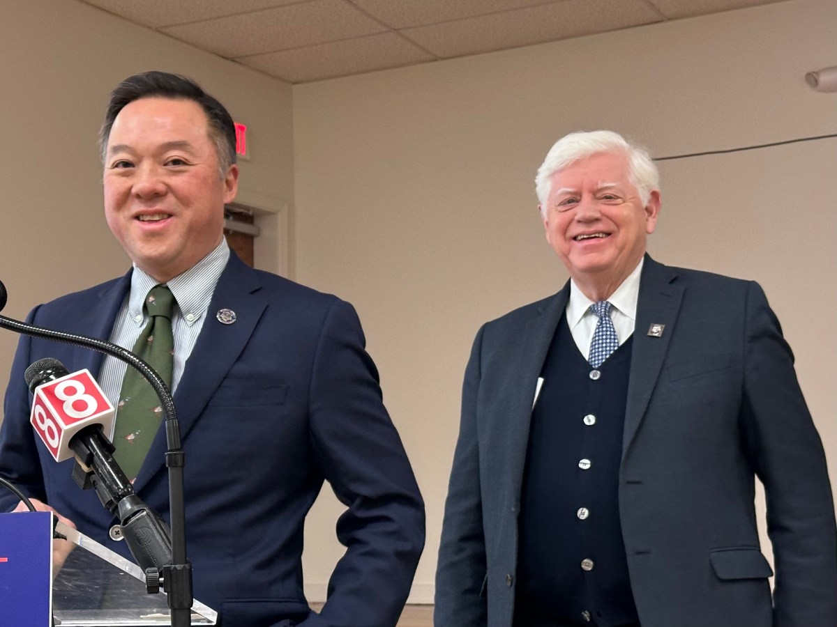 Tong endorses U.S. Rep. John Larson as ally in fight against Trump