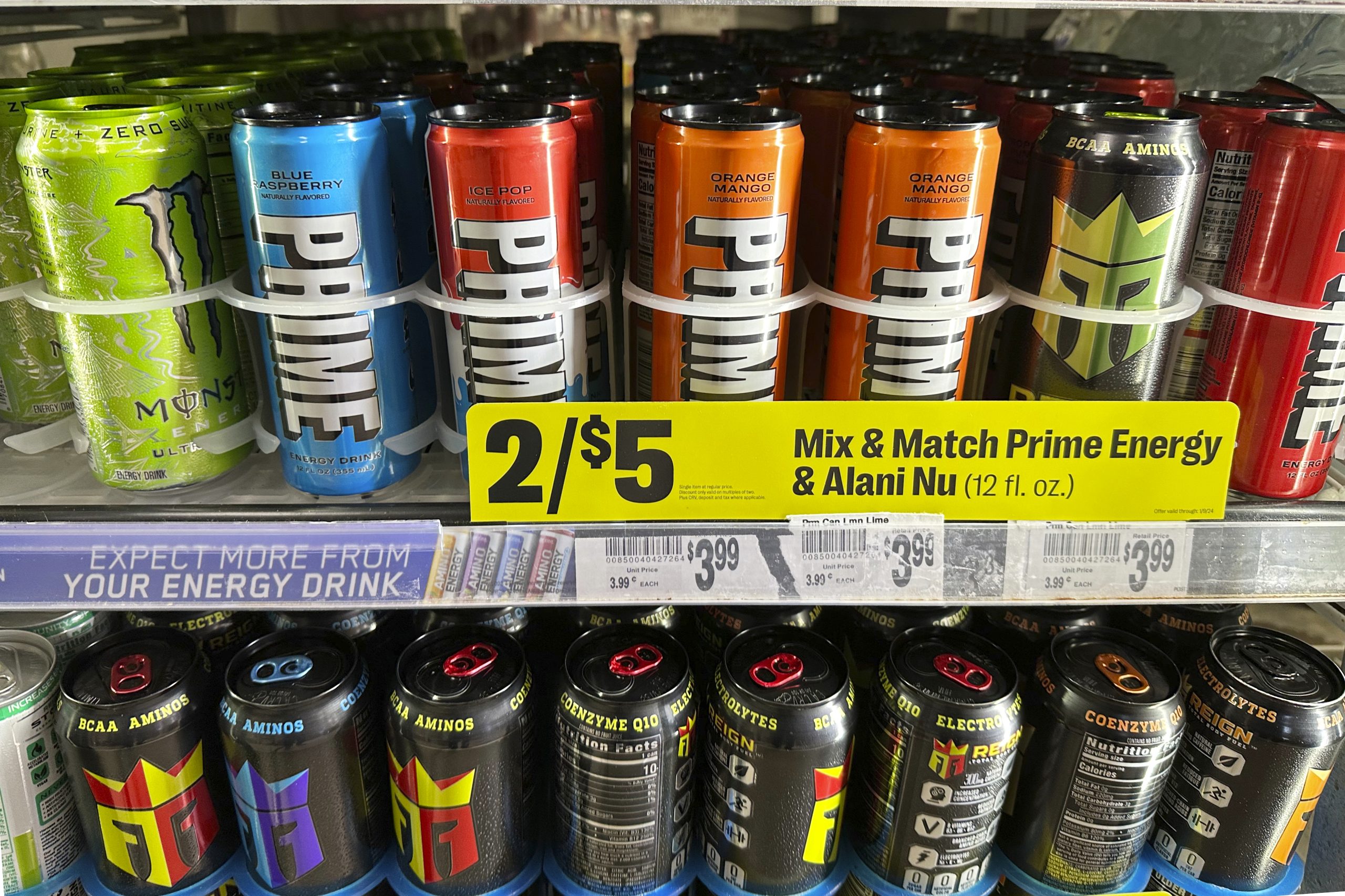 CT lawmakers consider signage requirements for energy drinks